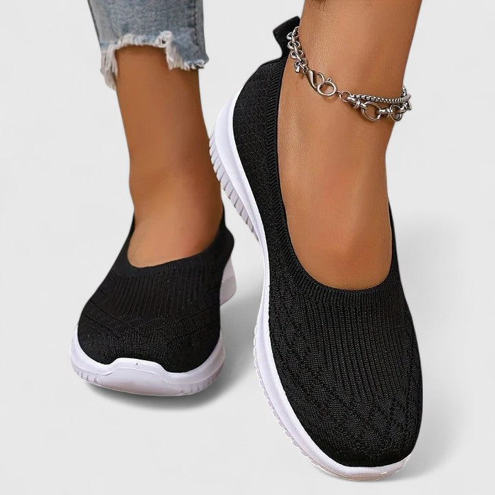 Aurelie™ | Women's Breathable Knit Slip-On Sneakers