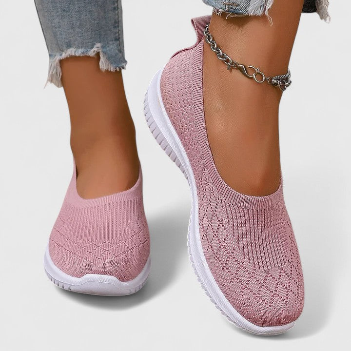 Aurelie™ | Women's Breathable Knit Slip-On Sneakers
