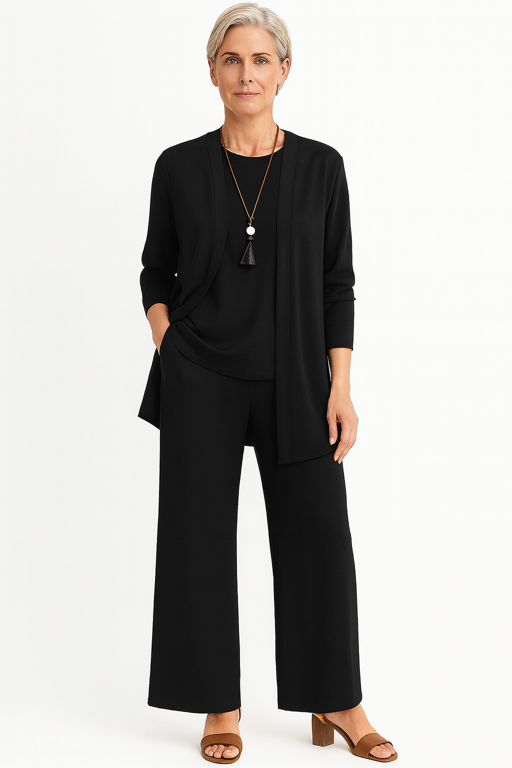Beatrix™ | Women's Soft Comfort 3-Piece Pant Set