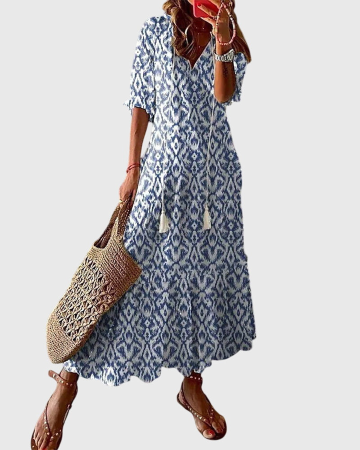 Esmé™ | Women's Breathable Boho Maxi Dress