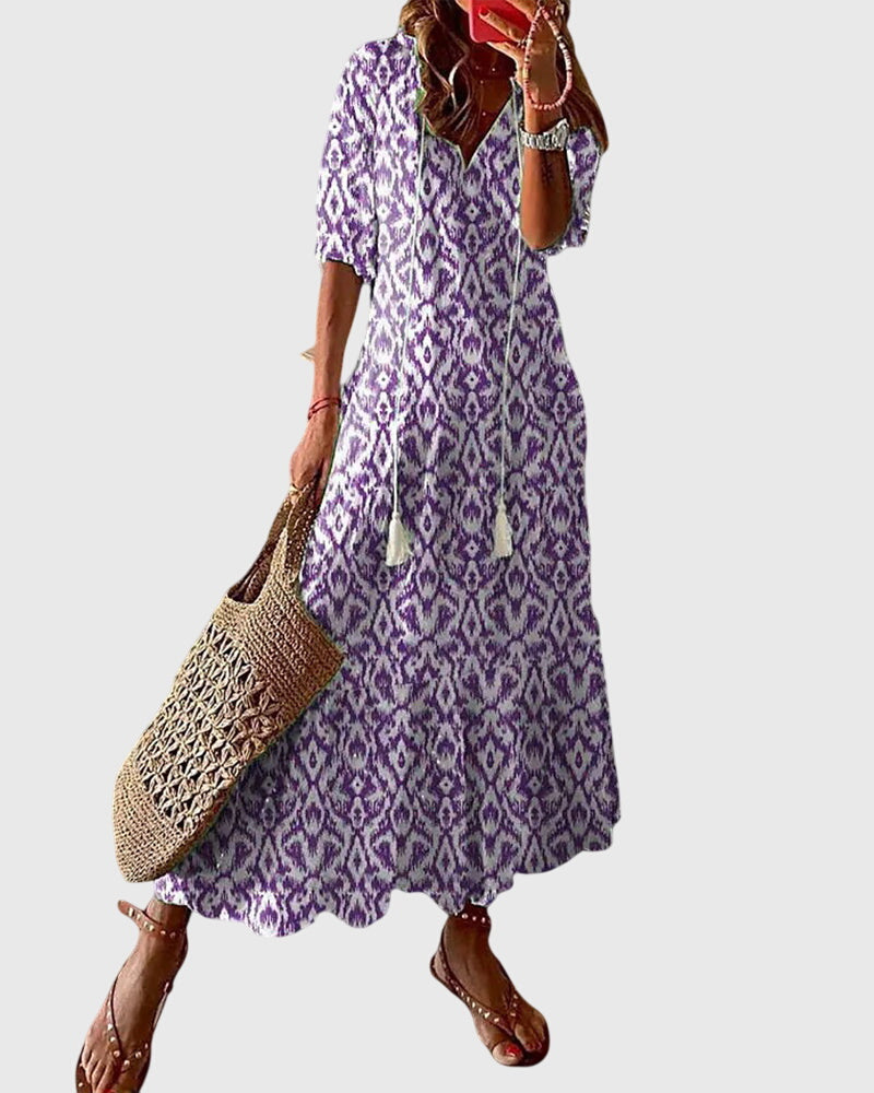 Esmé™ | Women's Breathable Boho Maxi Dress