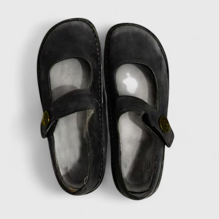 Hadley™ | Women's Suede Mary Jane Comfort Flats