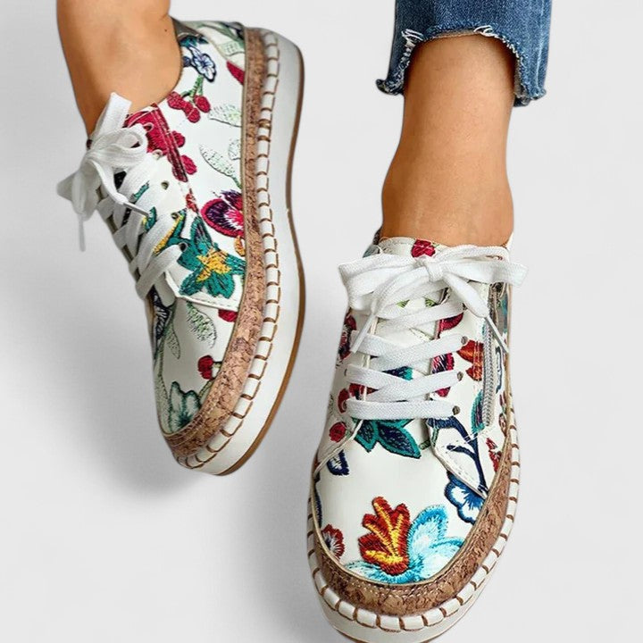 Halia™ | Women's Comfort Platform Espadrille Sneakers