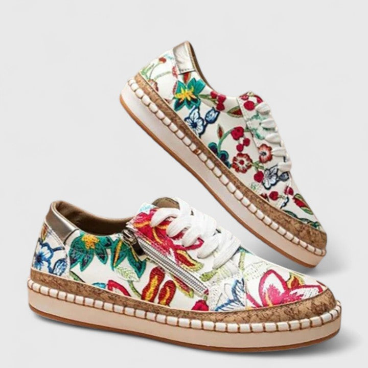 Halia™ | Women's Comfort Platform Espadrille Sneakers