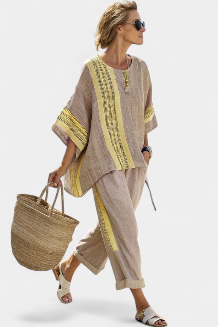 Lavinia™ | Women's Breathable Linen 2-Piece Set