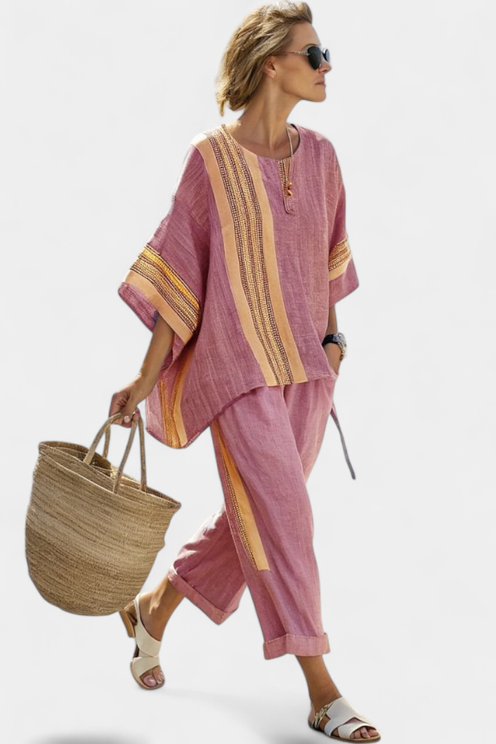 Lavinia™ | Women's Breathable Linen 2-Piece Set
