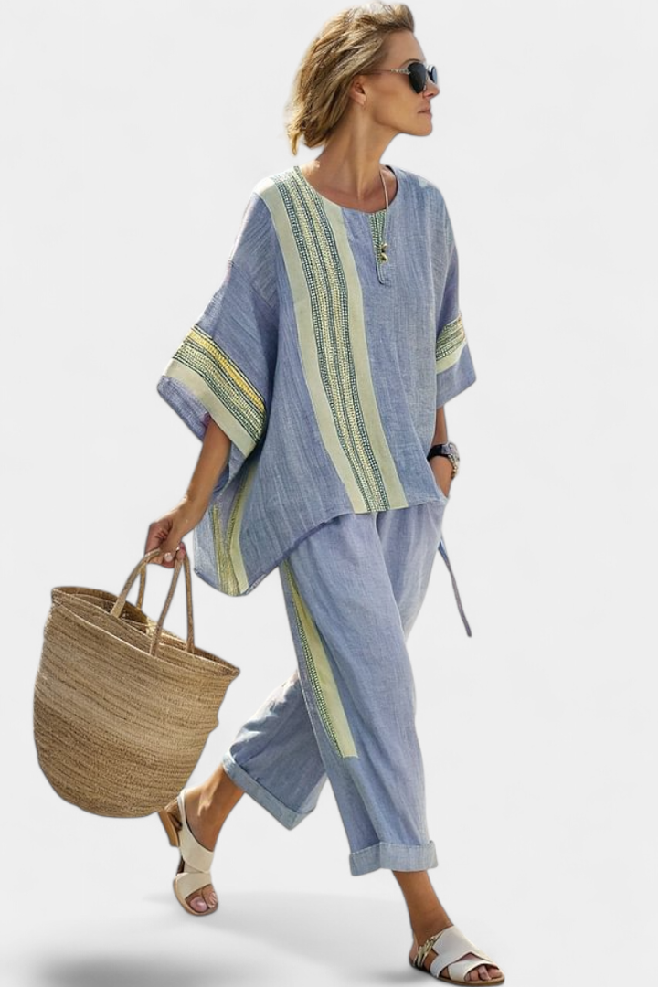 Lavinia™ | Women's Breathable Linen 2-Piece Set