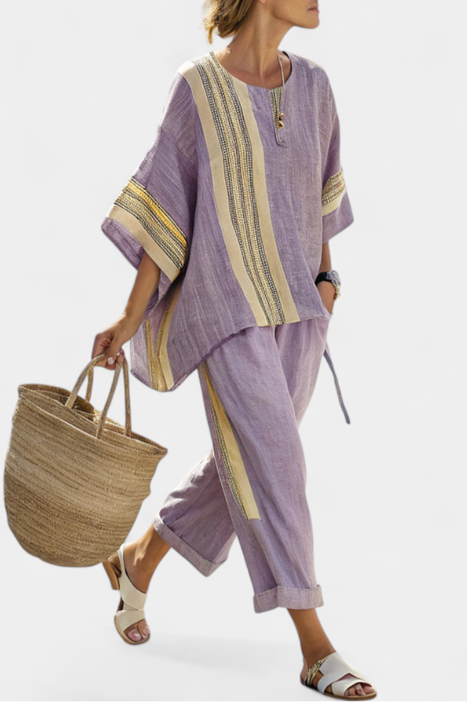 Lavinia™ | Women's Breathable Linen 2-Piece Set
