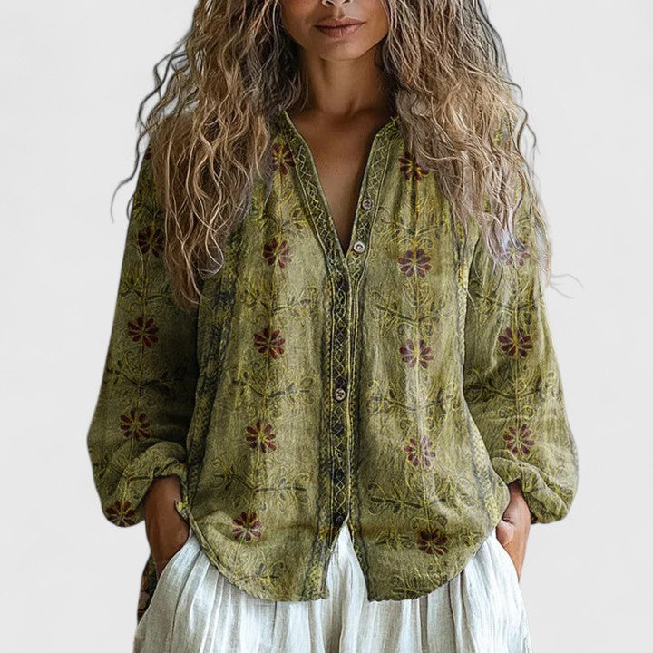 Lennox™ | Women's Lightweight Printed Blouse