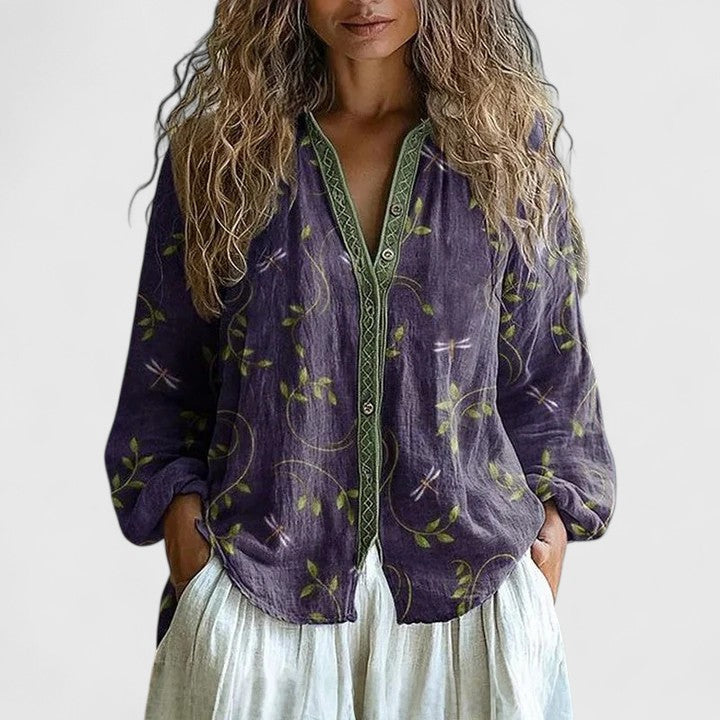 Lennox™ | Women's Lightweight Printed Blouse