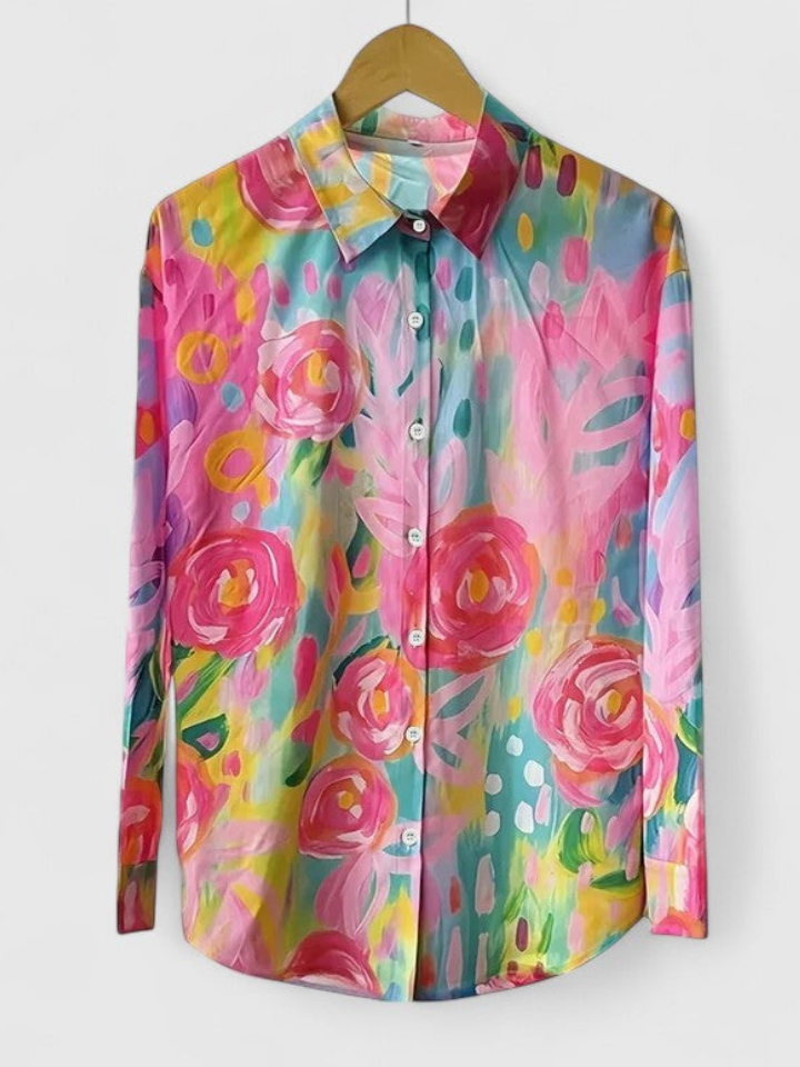 Lirien™ | Women's Lightweight Button-Down Blouse