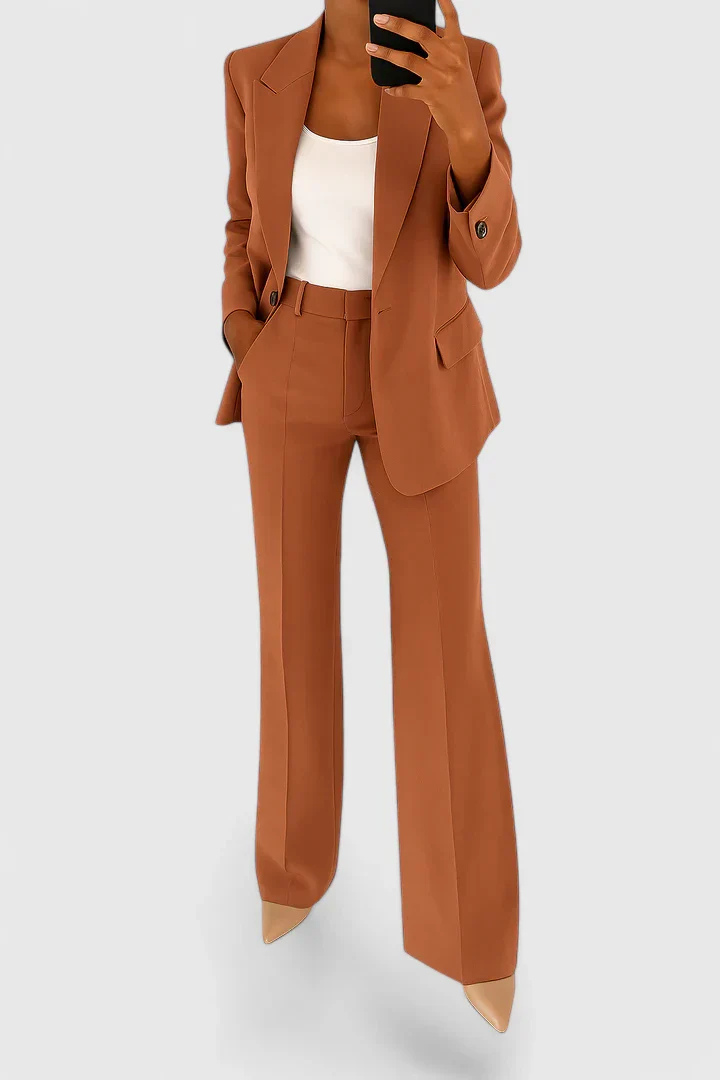 Lorraine™ | Women's Elegant Tailored Blazer Pant Set