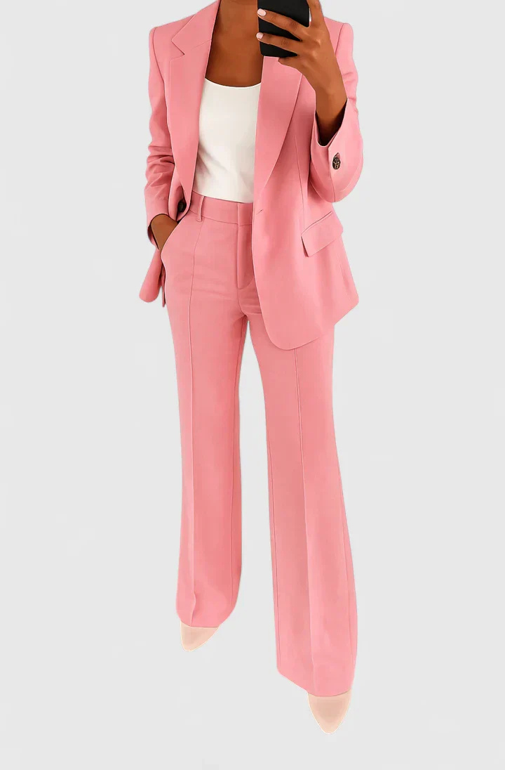 Lorraine™ | Women's Elegant Tailored Blazer Pant Set