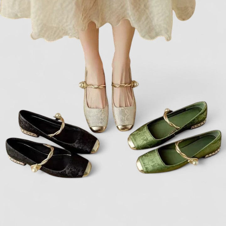 Mireille™ | Women's Elegant Satin Mary Jane Heels