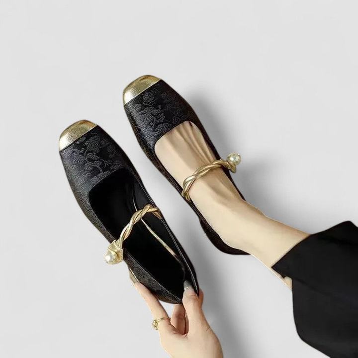 Mireille™ | Women's Elegant Satin Mary Jane Heels