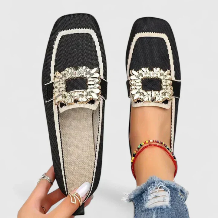 Niamh™ | Women's Breathable Embellished Loafers