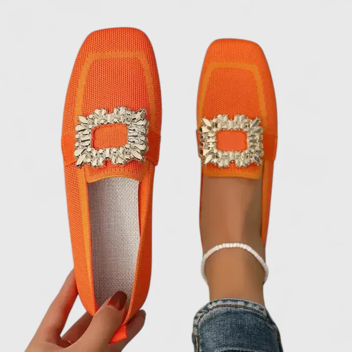 Niamh™ | Women's Breathable Embellished Loafers