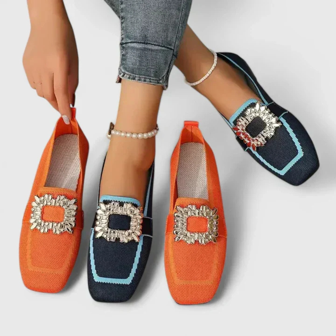 Niamh™ | Women's Breathable Embellished Loafers