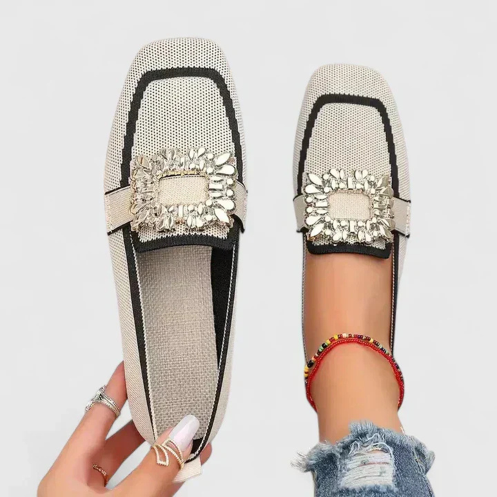 Niamh™ | Women's Breathable Embellished Loafers