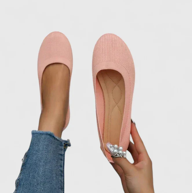 Norah™ | Women's Soft Knit Ballet Flats