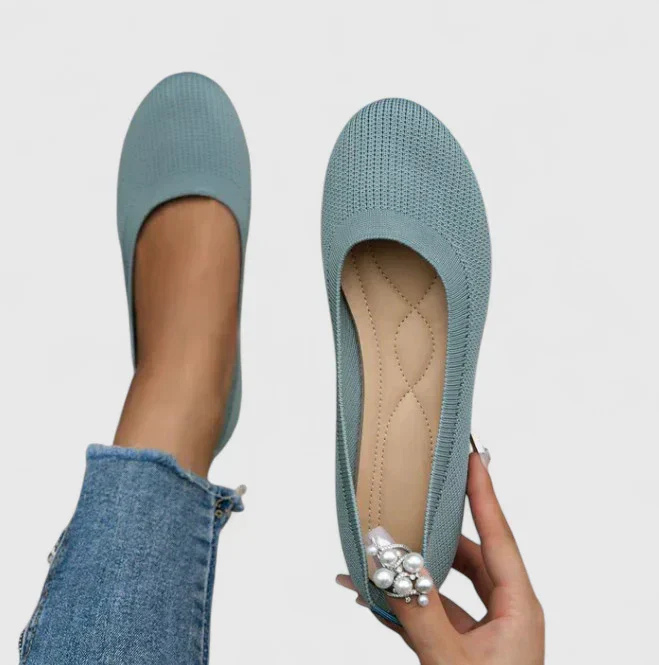 Norah™ | Women's Soft Knit Ballet Flats