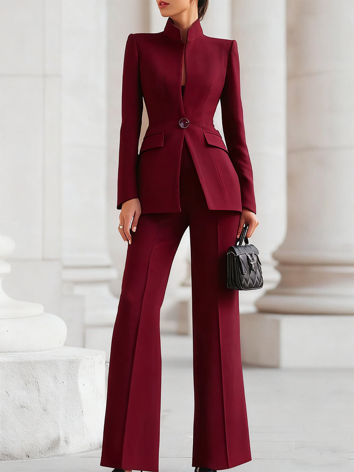 Octavia™ | Women's Elegant Blazer & Pants Suit