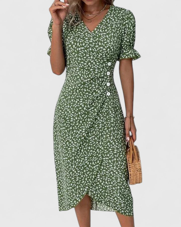 Renee™ | Women's Breathable Floral Wrap Dress