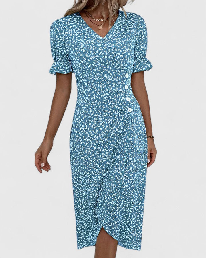 Renee™ | Women's Breathable Floral Wrap Dress