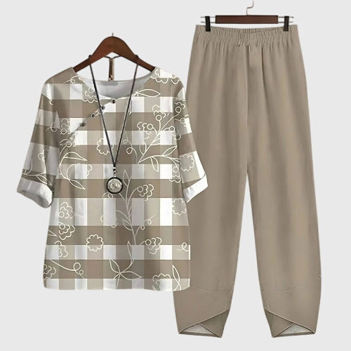 Saoirse™ | Women's Soft Cotton Printed 2-Piece Set