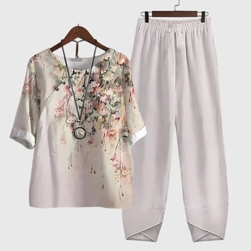 Saoirse™ | Women's Soft Cotton Printed 2-Piece Set