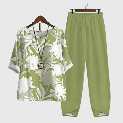 Saoirse™ | Women's Soft Cotton Printed 2-Piece Set