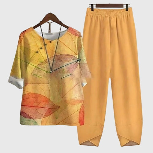 Saoirse™ | Women's Soft Cotton Printed 2-Piece Set