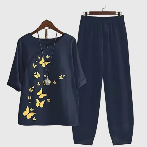 Saoirse™ | Women's Soft Cotton Printed 2-Piece Set