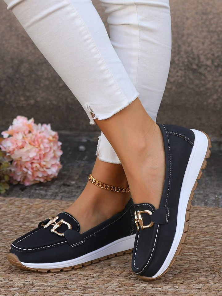 Saskia™ | Women's Orthopedic Suede Loafers