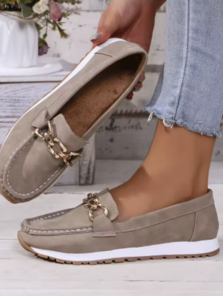 Saskia™ | Women's Orthopedic Suede Loafers