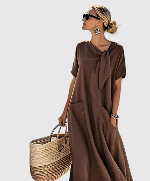 Sienna™ | Women's Soft Cotton Maxi Dress