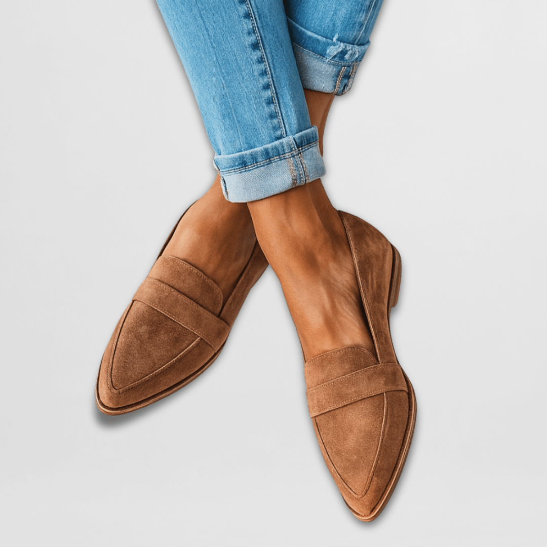 Sienna™ | Women's Suede Pointed-Toe Loafers