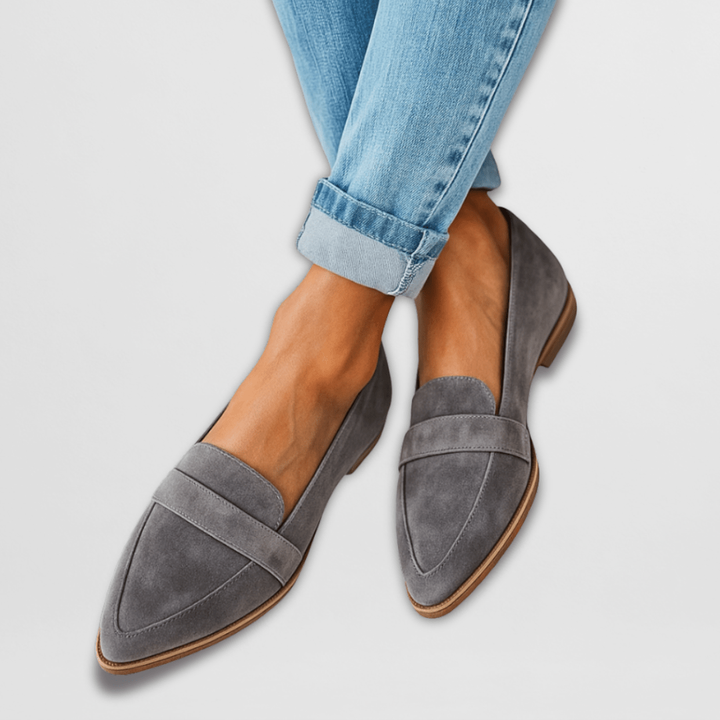 Sienna™ | Women's Suede Pointed-Toe Loafers