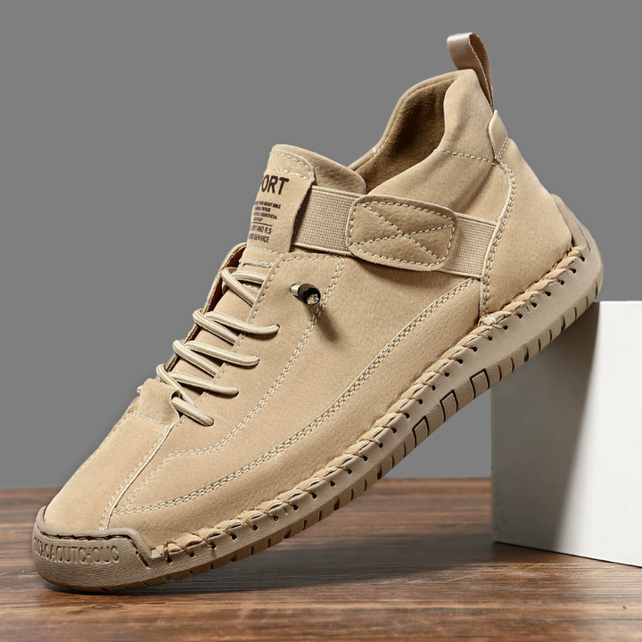 Sutton™ | Women's Leather Lace-Up Sneakers