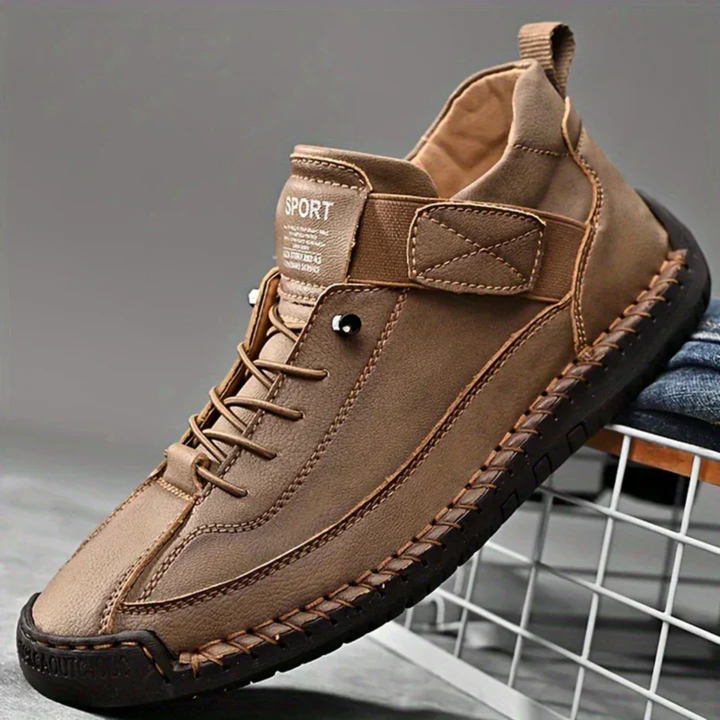 Sutton™ | Women's Leather Lace-Up Sneakers