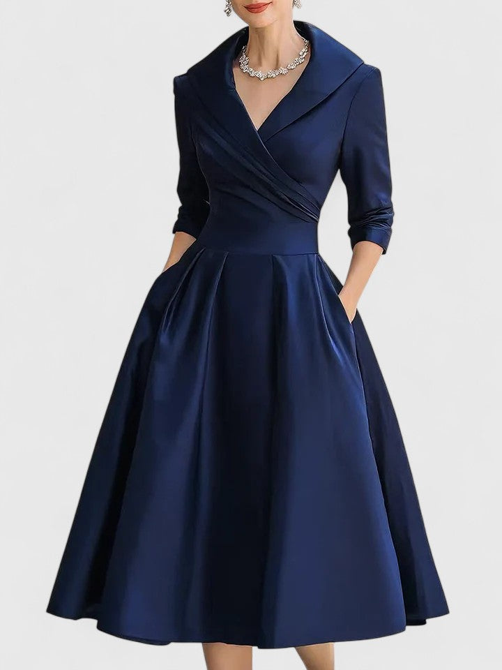 Vivienne™ | Women's Elegant Vintage Swing Dress