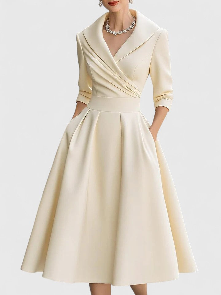 Vivienne™ | Women's Elegant Vintage Swing Dress
